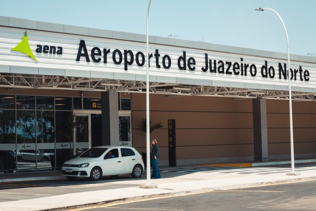 O terminal é a principal porta de entrada do Cariri. (Foto: Aena)