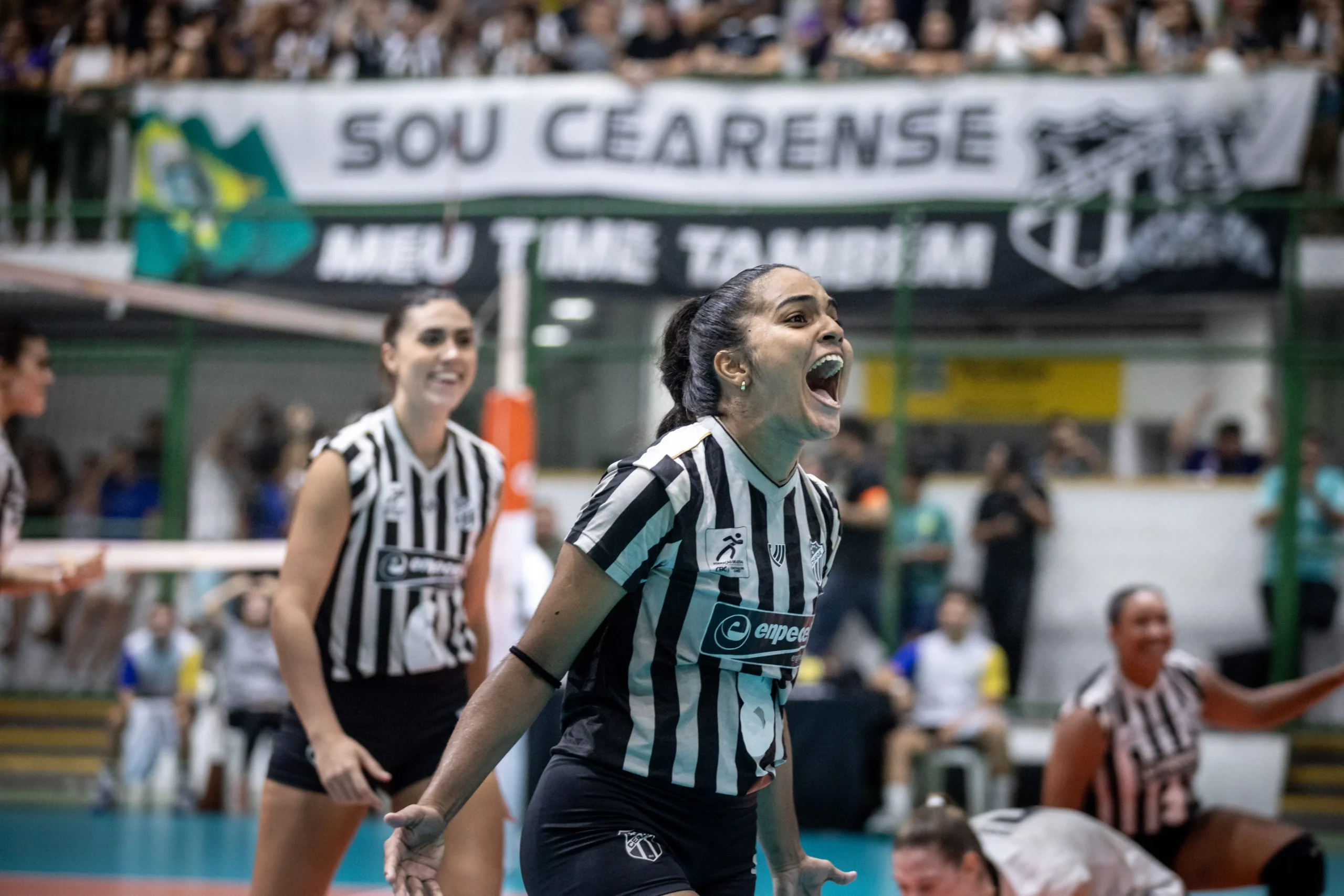 Jogadoras do Ceará Vôlei