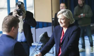 Marine Le Pen, política francesa.