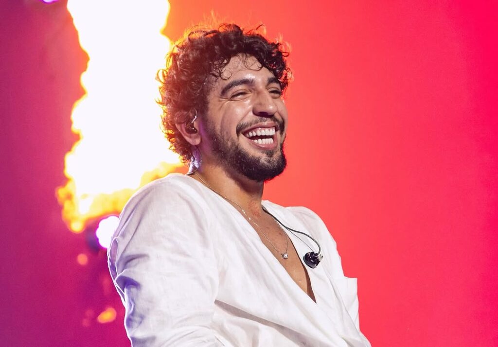 O cantor cearense Nattan