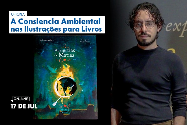 Gustavo Ramos promove oficina sobre consciência ambiental e arte