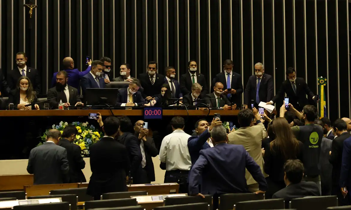 ocupação dos plenários do Congresso