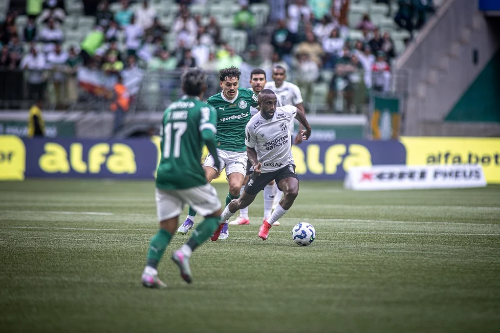 Ceará perde para o Palmeiras