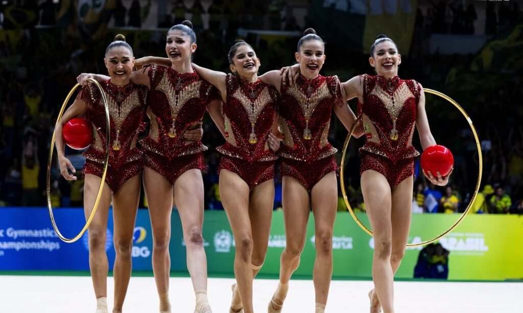 Brasil Mundial de ginástica rítmica