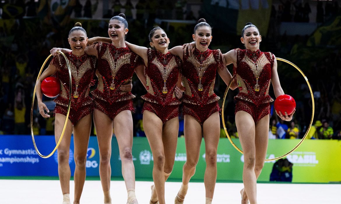 Brasil Mundial de ginástica rítmica