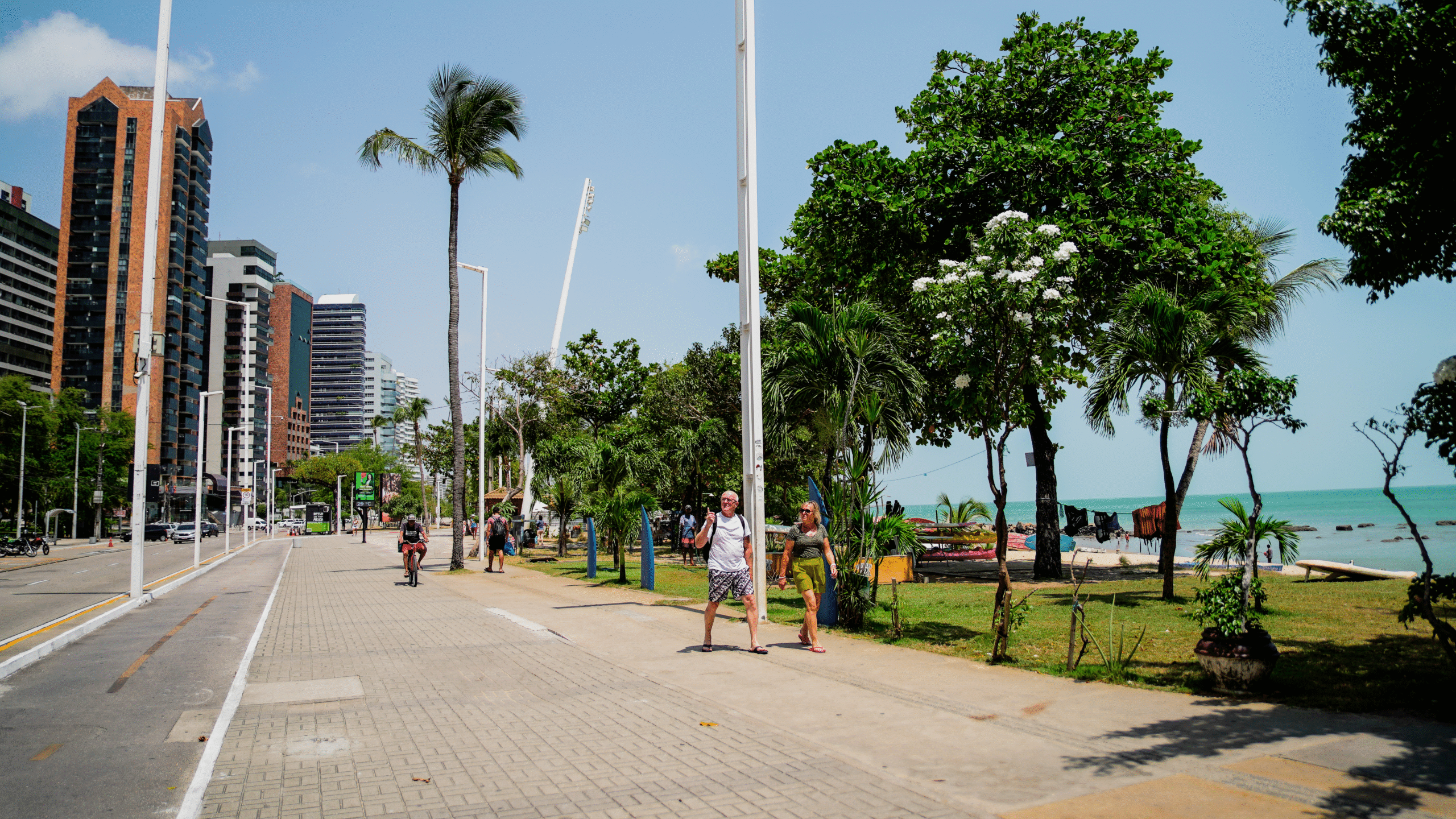 Fortaleza turistas