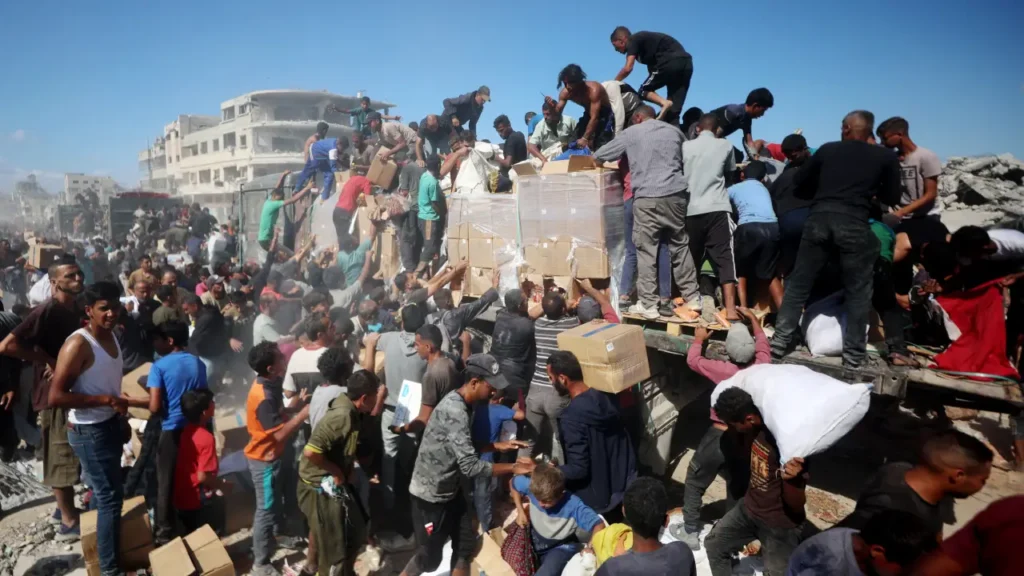 ajuda humanitária Gaza