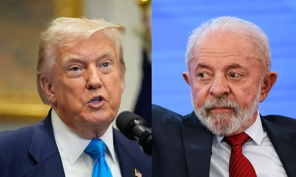Lula pede a Trump
