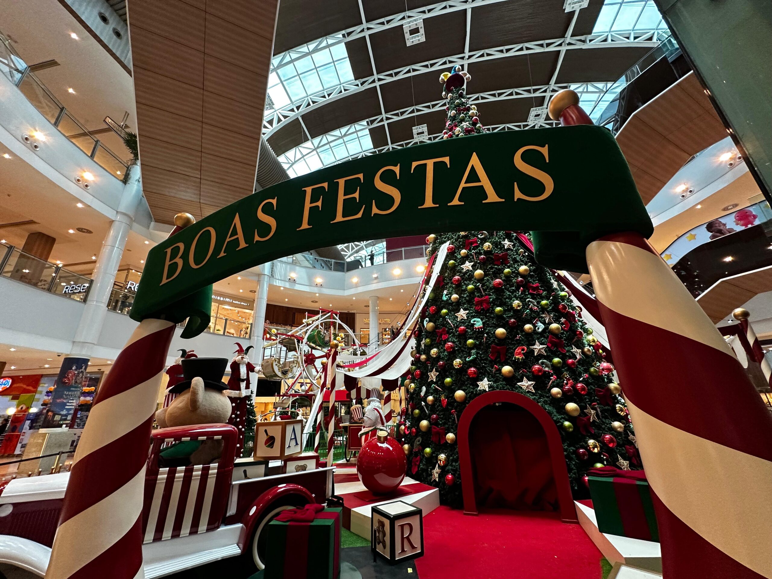 Natal nos shoppings RioMar