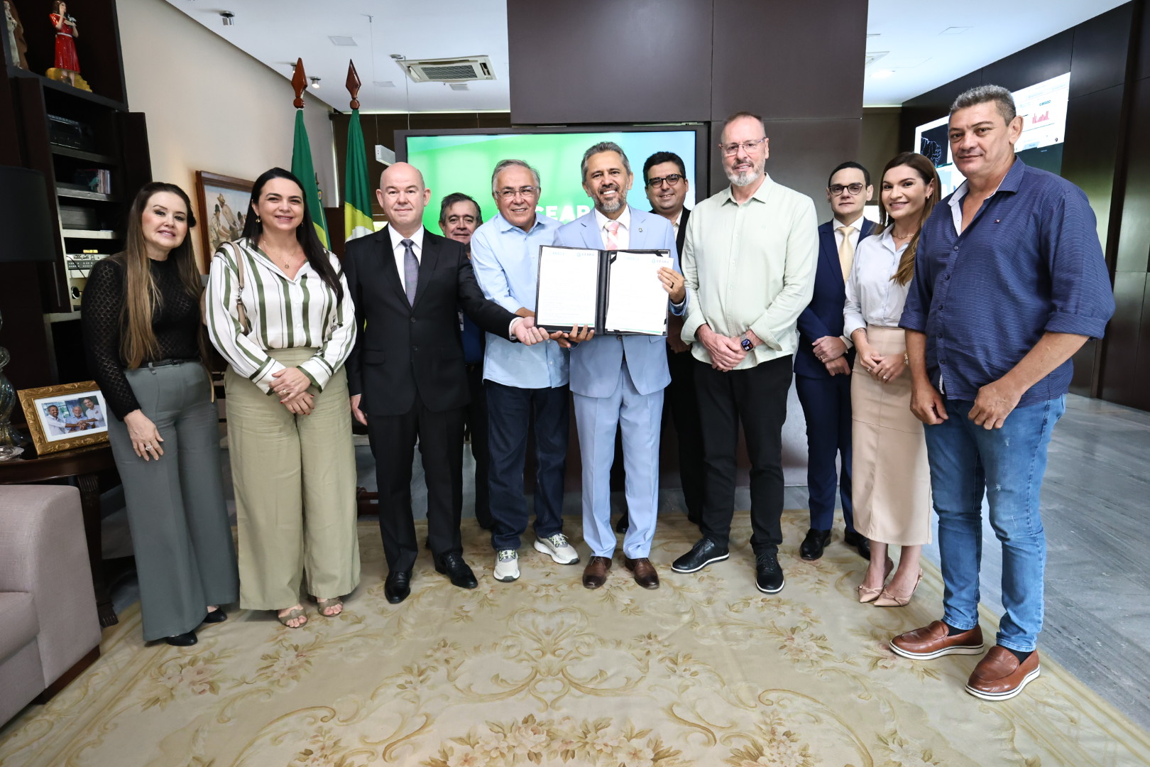 Parque industrial em Cariré