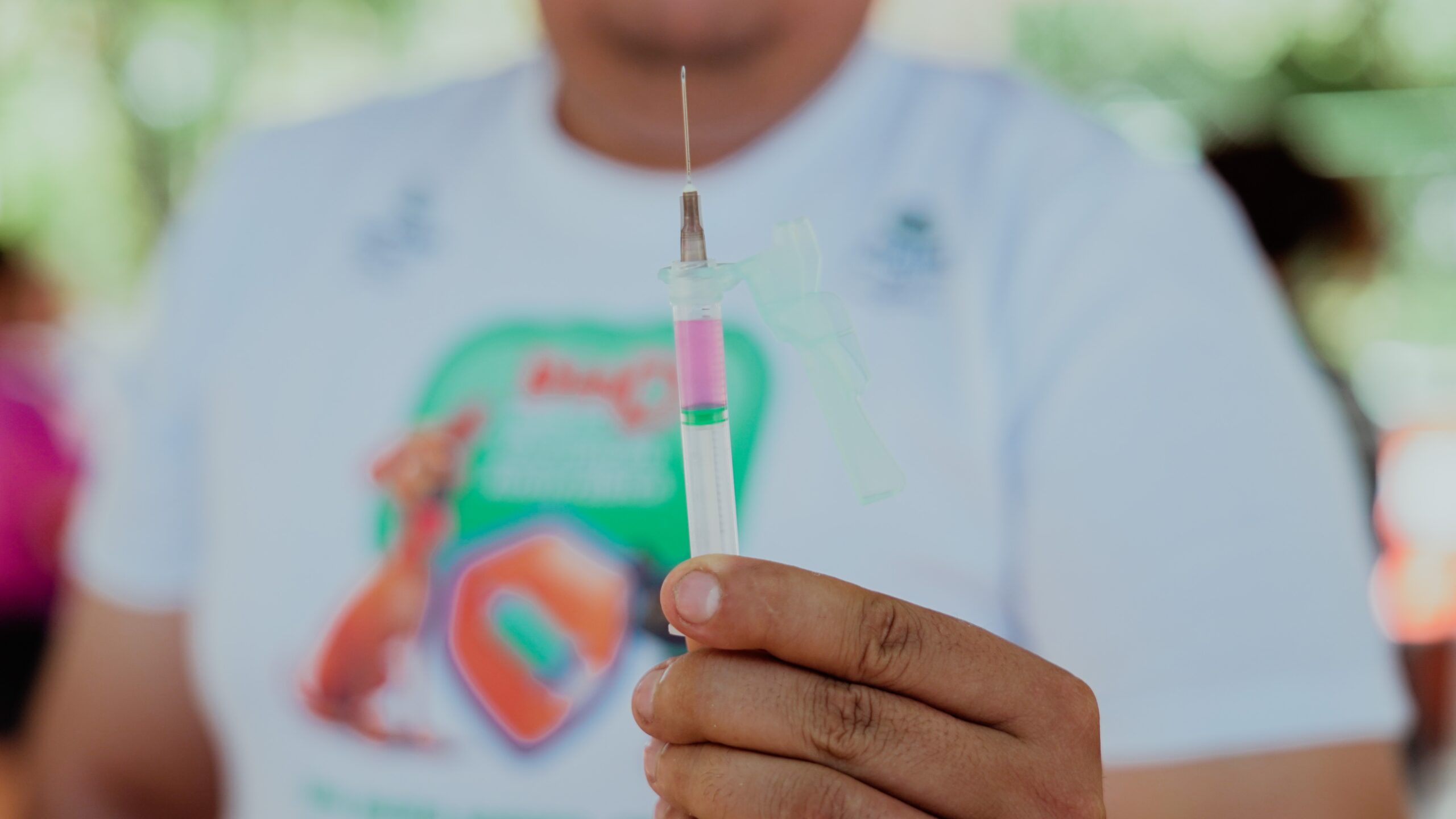 Vacinação antirrábica em Fortaleza