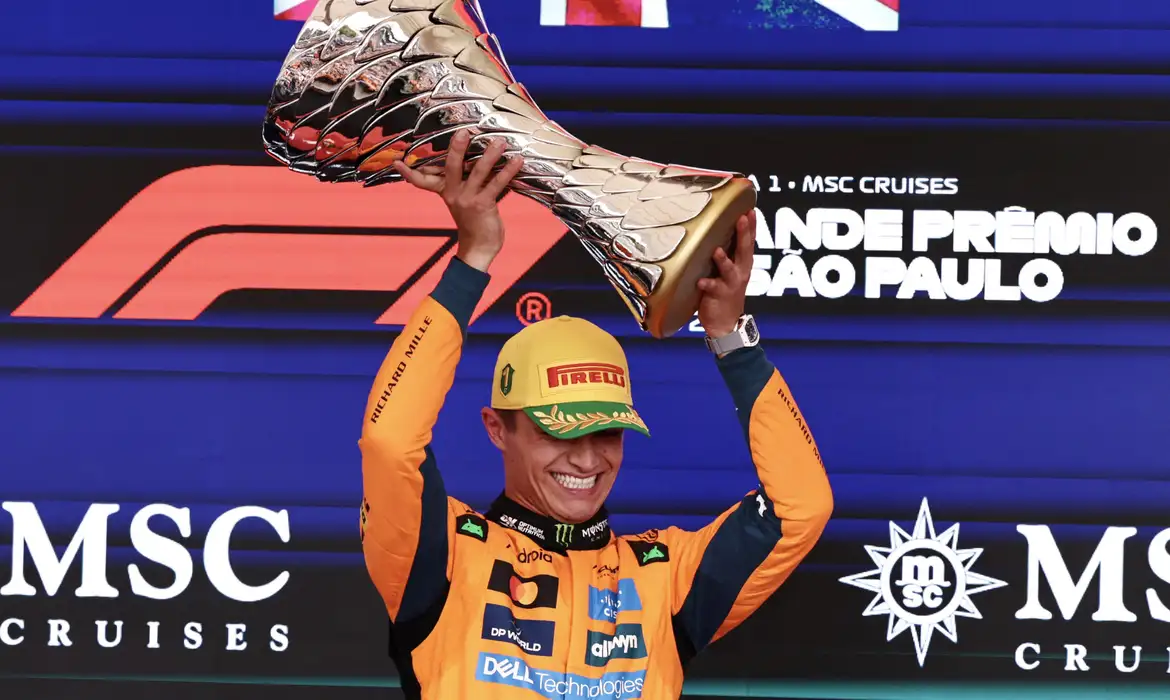 Lando Norris vence GP do Brasil