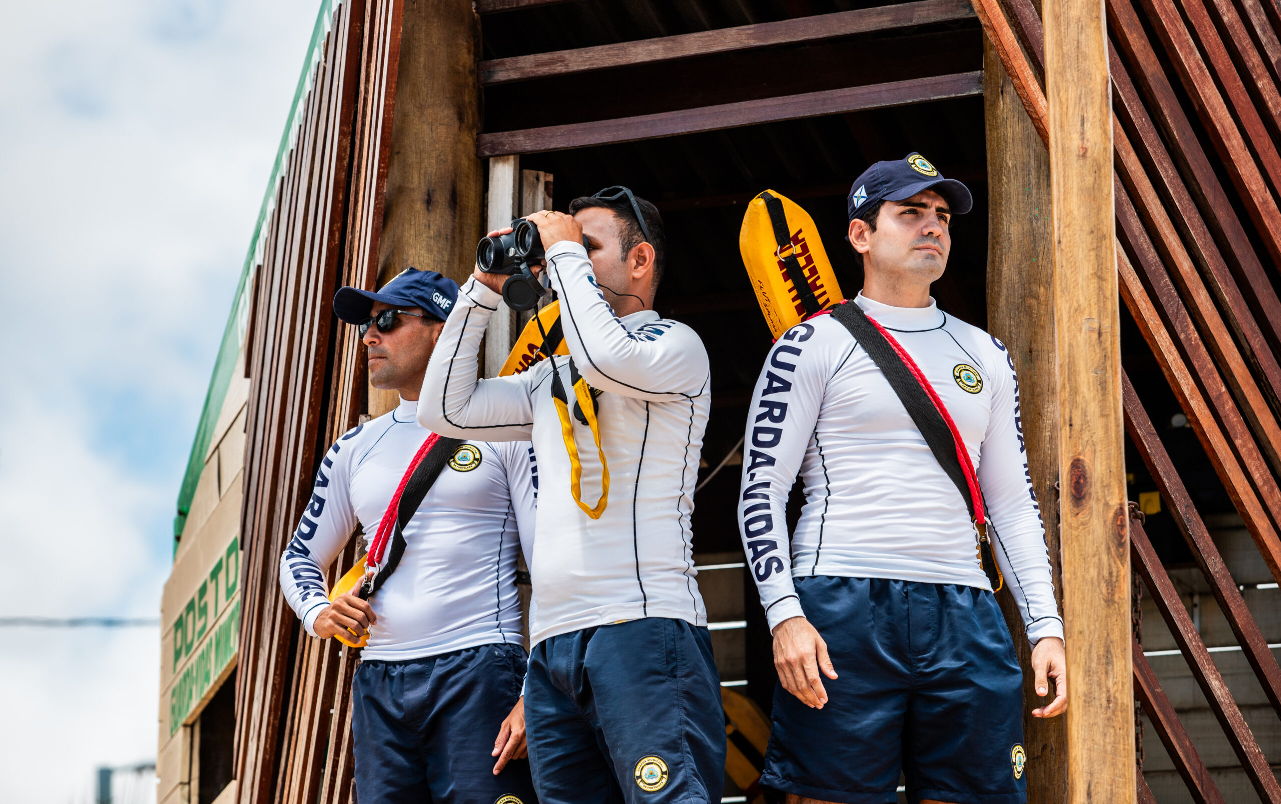 Salvamentos no mar em Fortaleza