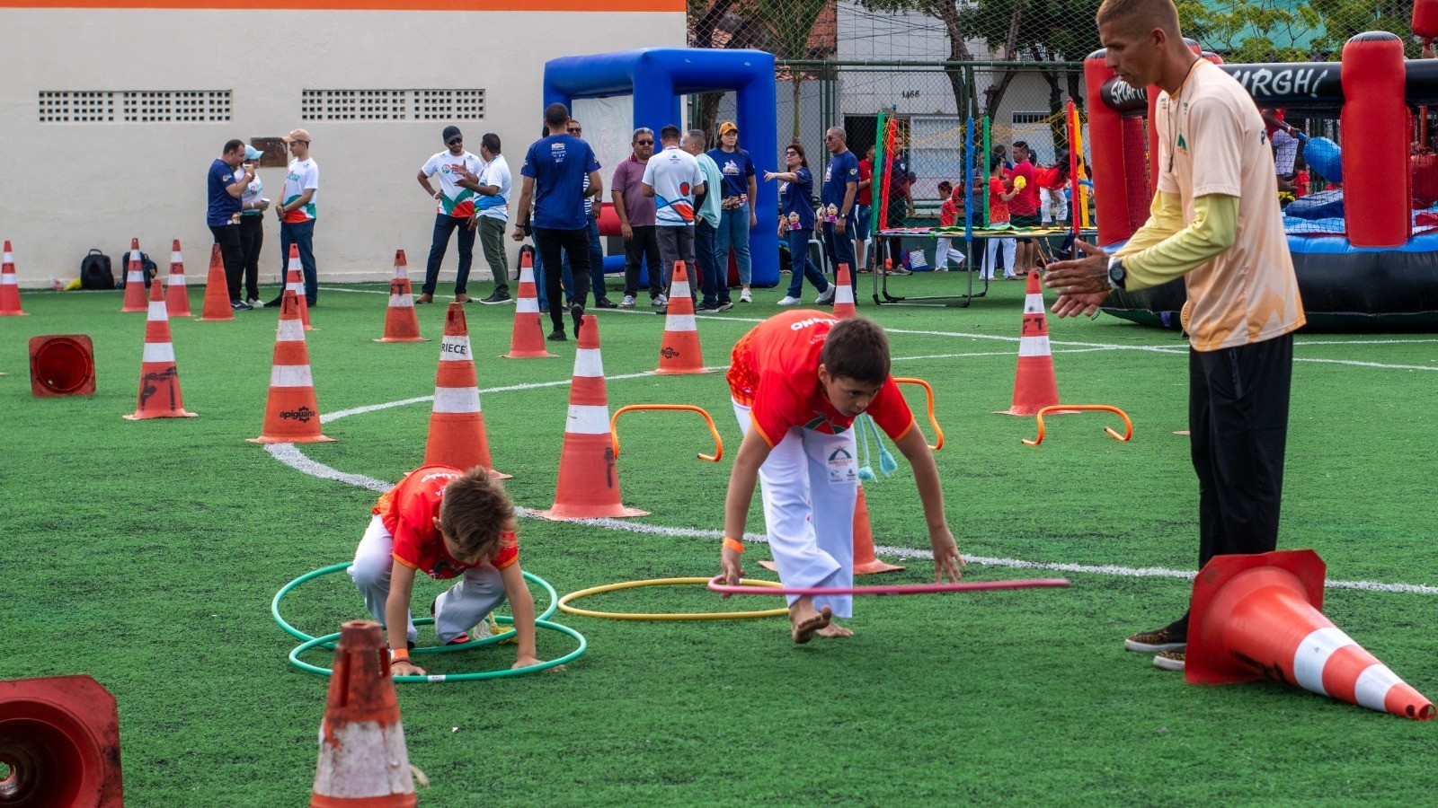 Programação férias areninhas Fortaleza
