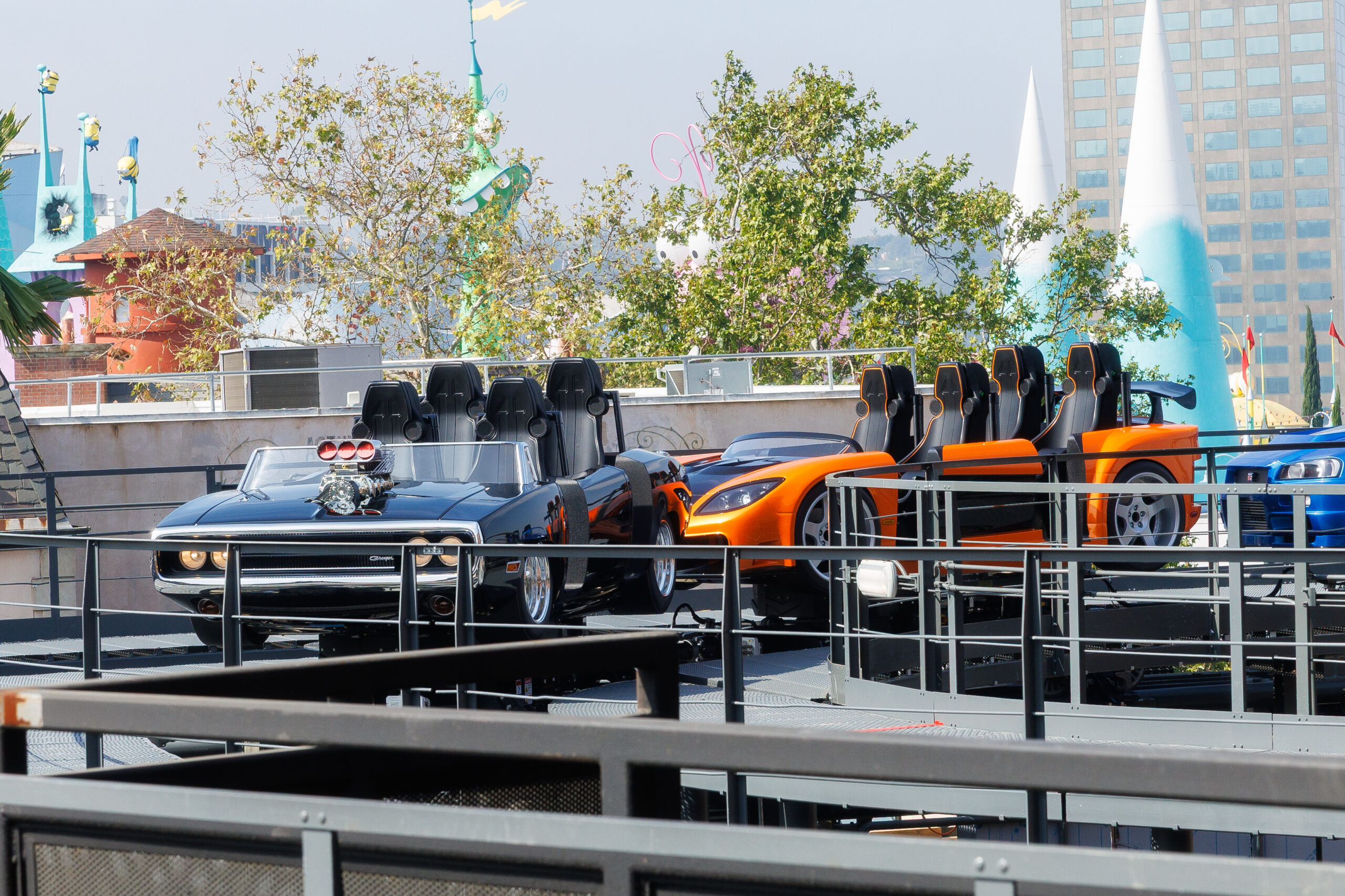 montanha-russa Fast & Furious