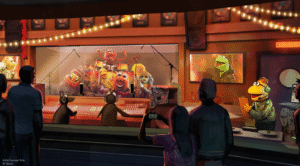 montanha-russa dos Muppets