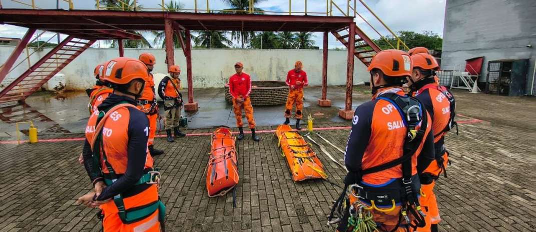 curso de operações de salvamento