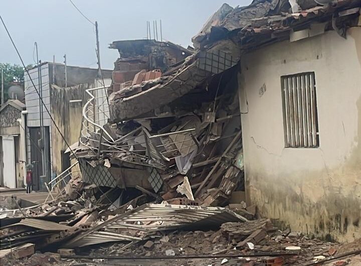 desabamento em Tianguá