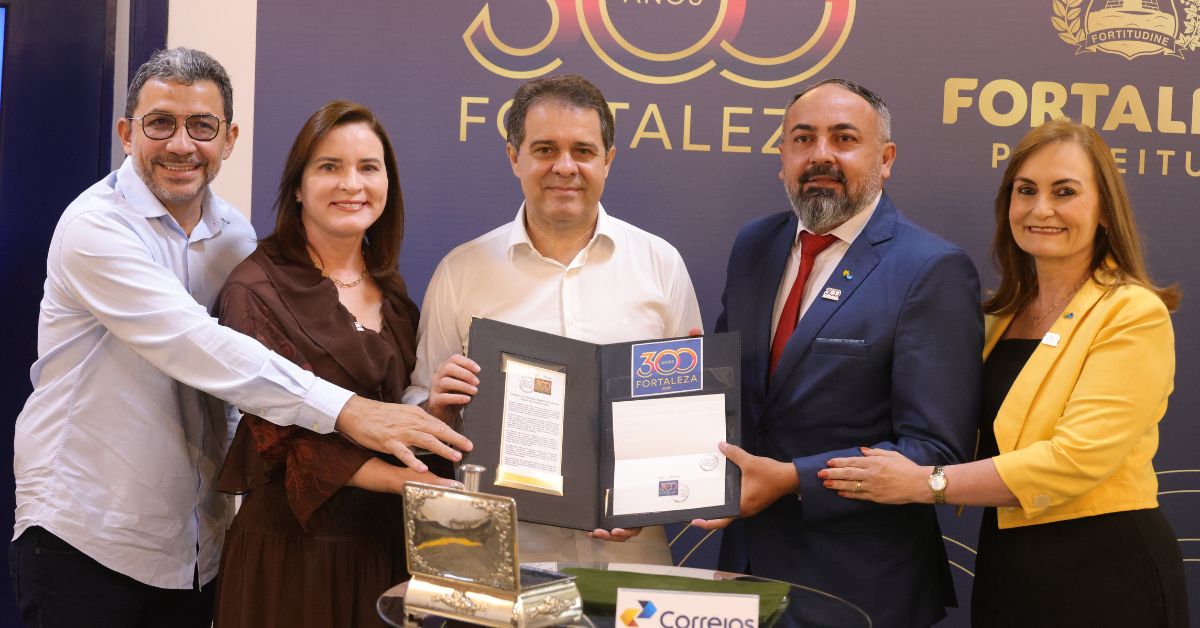 selo 300 anos de Fortaleza