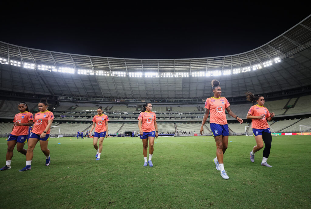 Brasil feminino Fortaleza amistoso