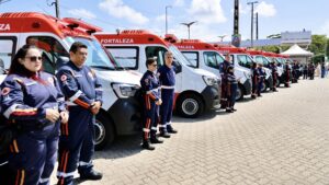 novas ambulâncias Fortaleza