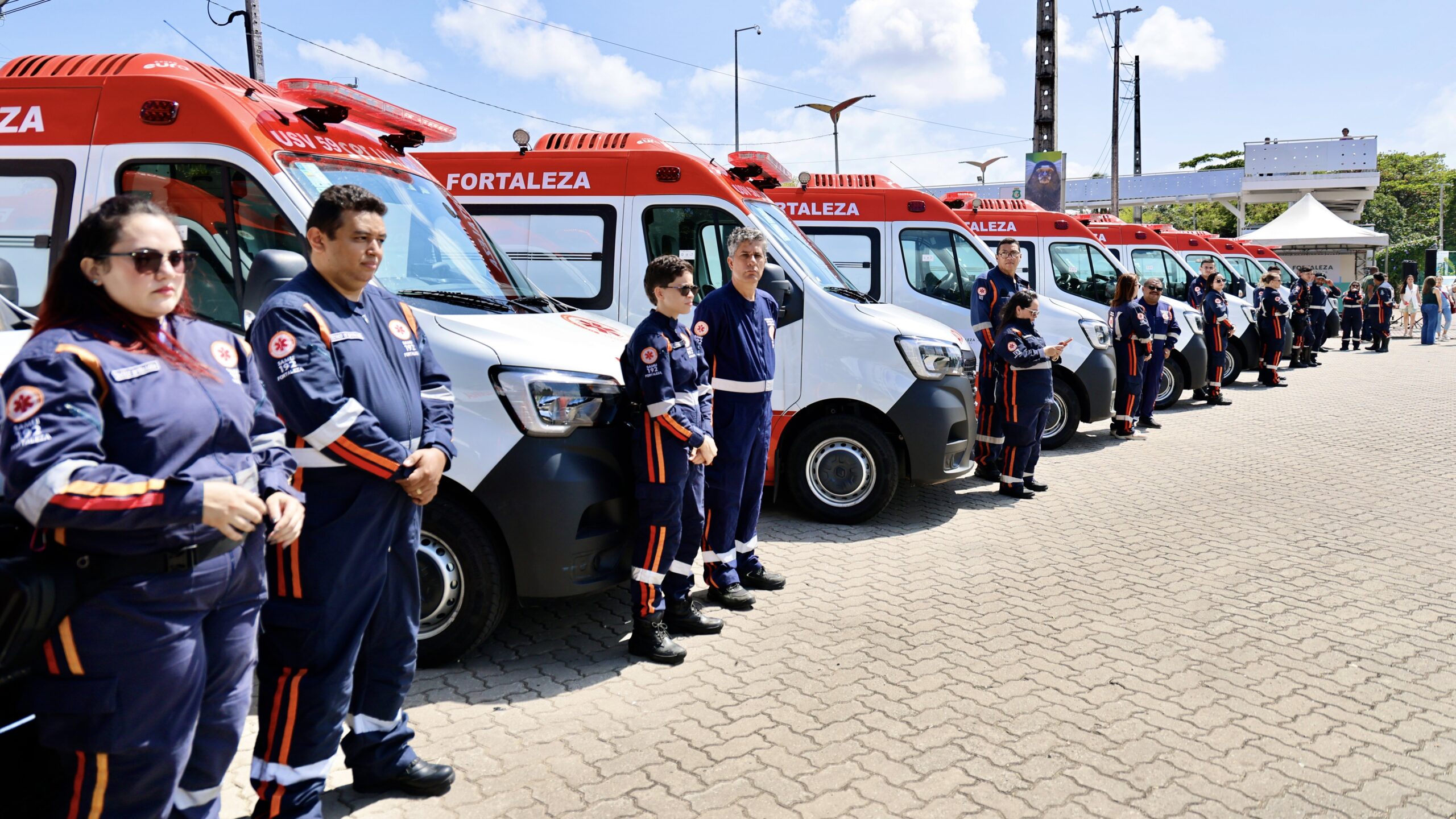 novas ambulâncias Fortaleza
