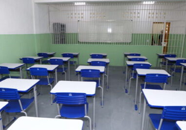 A escola ocupa uma área de 800 m² e conta com salas de aula, laboratórios, refeitório e centro administrativo. (Foto: Divulgação/ Governo do Ceará)